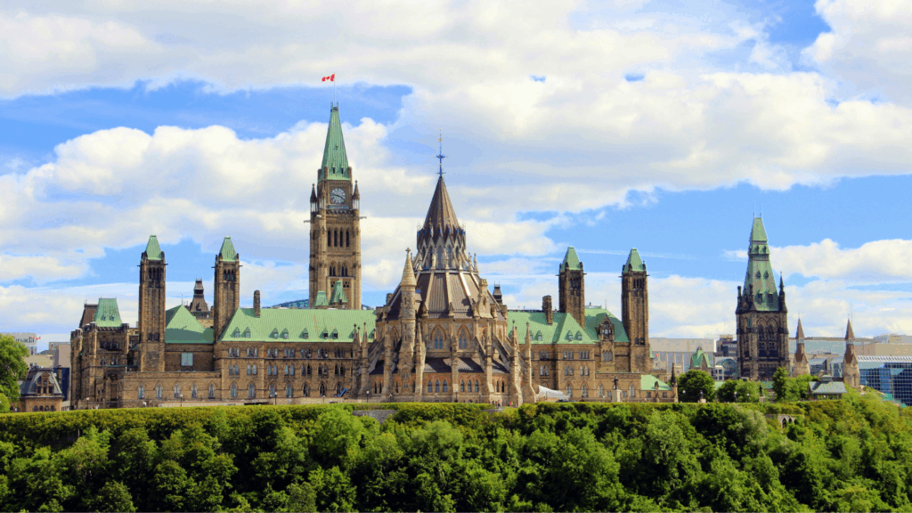 An image of Ottawa, where the 2025 Federal Budget was just delivered